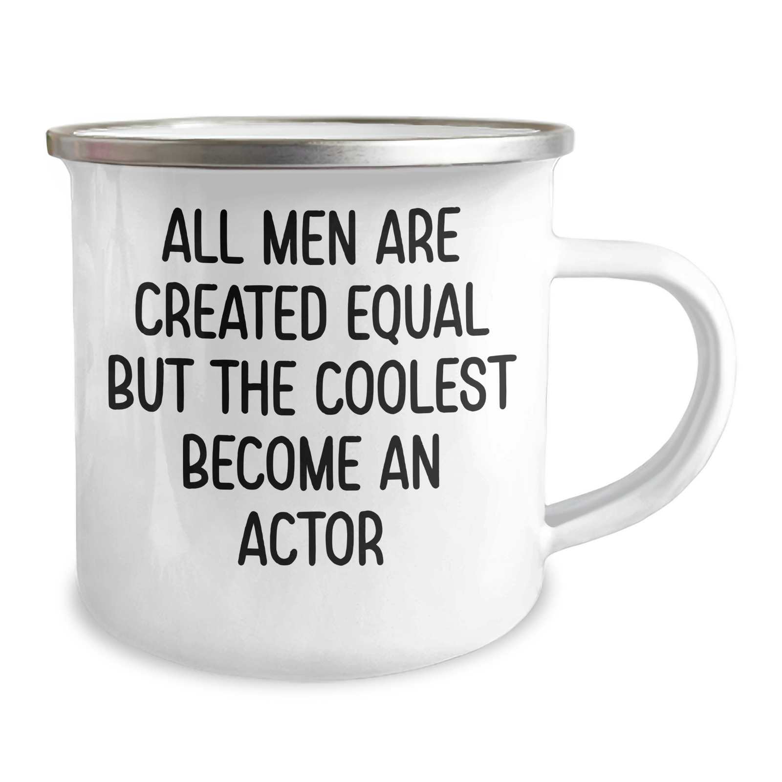 Funny Actor Gifts for Her from Men - 'All Men Are Created Equal But The Coolest Become An Actor' - Mother's Day Unique Gifts - Image 2