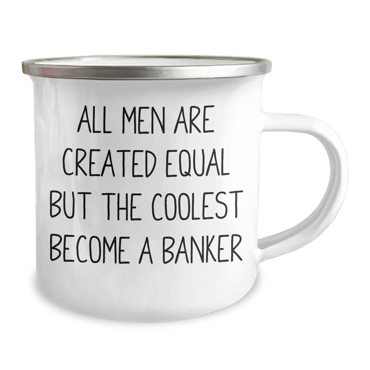 Funny Banking Humor Camping Mug Gifts from Men to Banker Friends on Mother's Day - Image 2