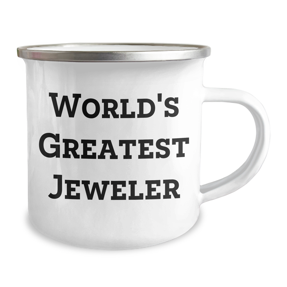 Funny Jeweler Gifts - World's Greatest Jeweler Quote on Camping Mug for Mother's Day, Gift from Family to Mom - Image 2
