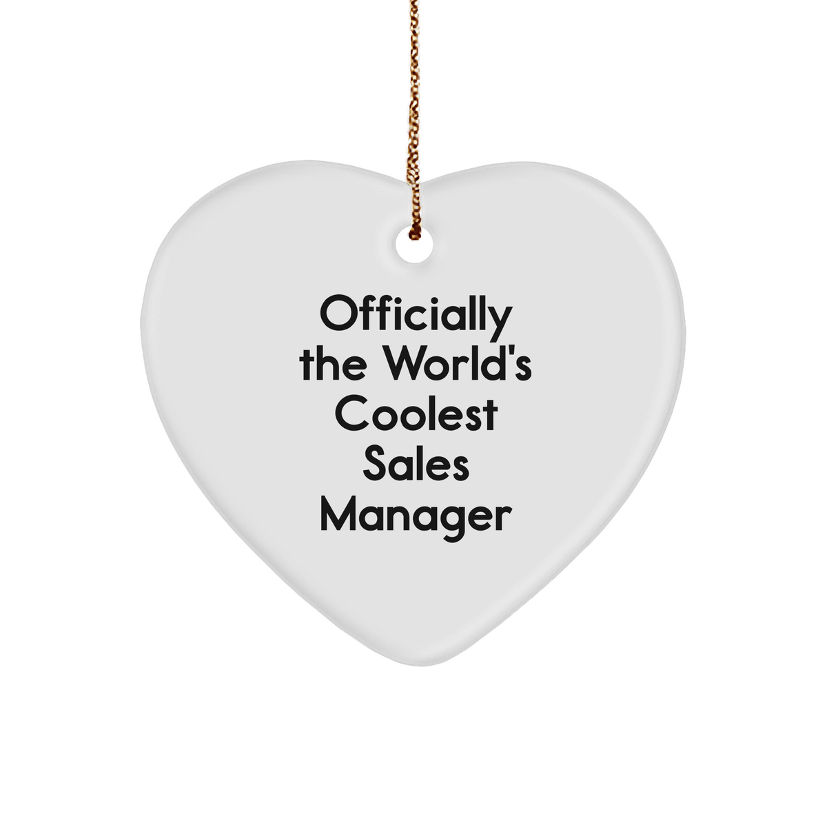 From The World&#39;s Coolest Sales Manager: Funny Inspirational Gifts for Sales Manager Wife Gift Ideas Unique Christmas Unique Gifts for Sales Manager Mom - Image 1