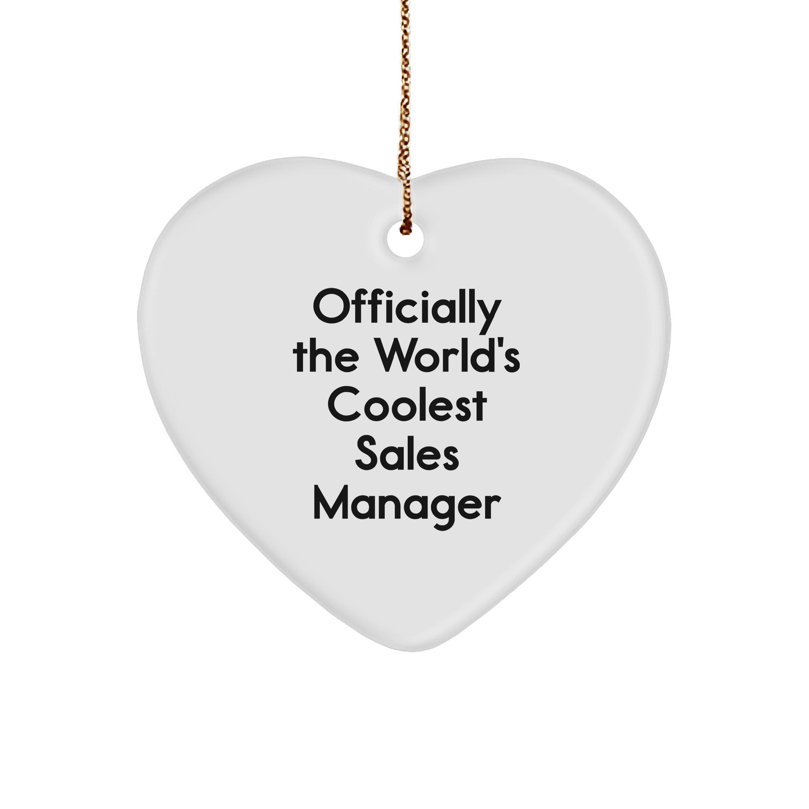 From The World's Coolest Sales Manager: Funny Inspirational Gifts for Sales Manager Wife Gift Ideas Unique Christmas Unique Gifts for Sales Manager Mom - Image 1