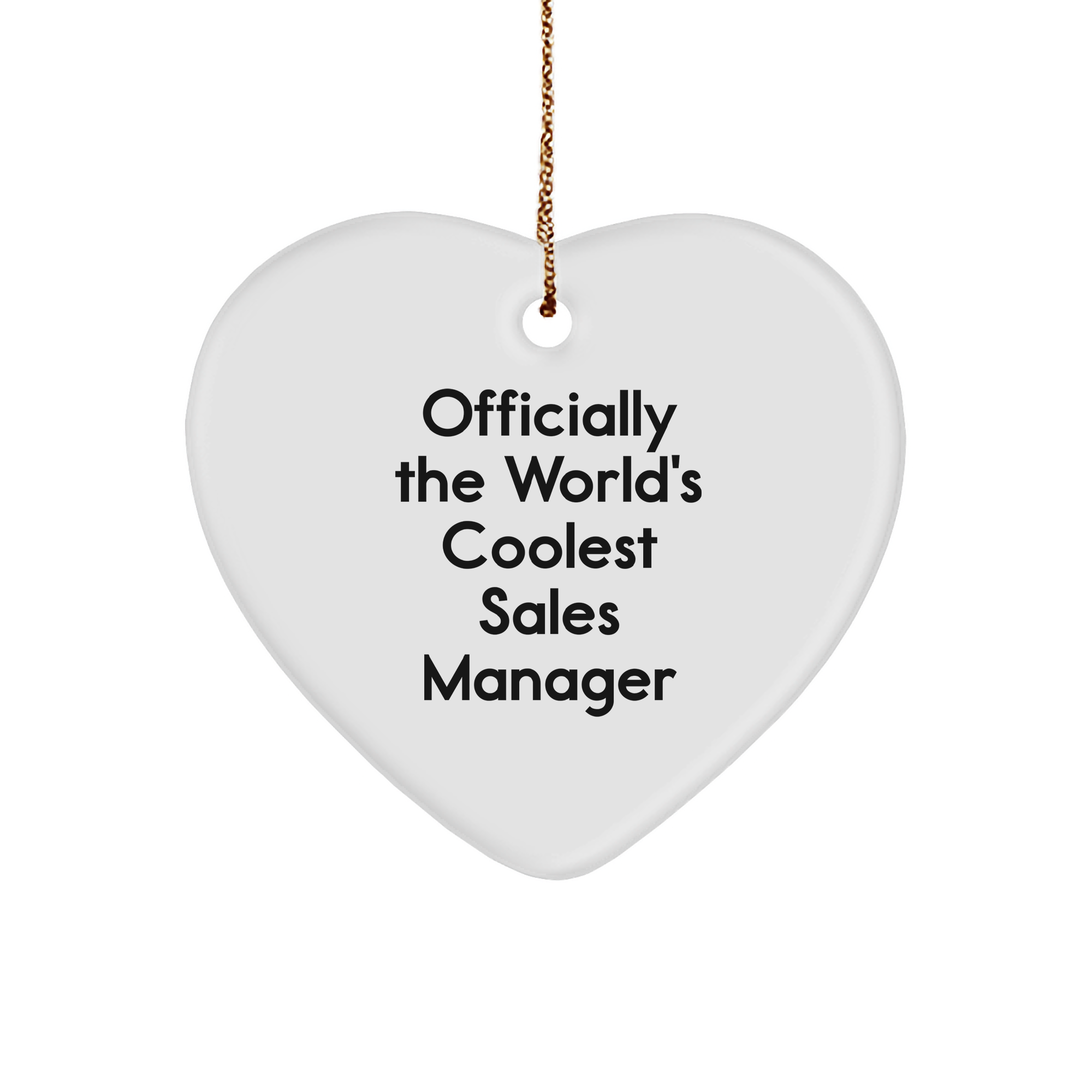 From The World's Coolest Sales Manager: Funny Inspirational Gifts for Sales Manager Wife Gift Ideas Unique Christmas Unique Gifts for Sales Manager Mom - Image 1