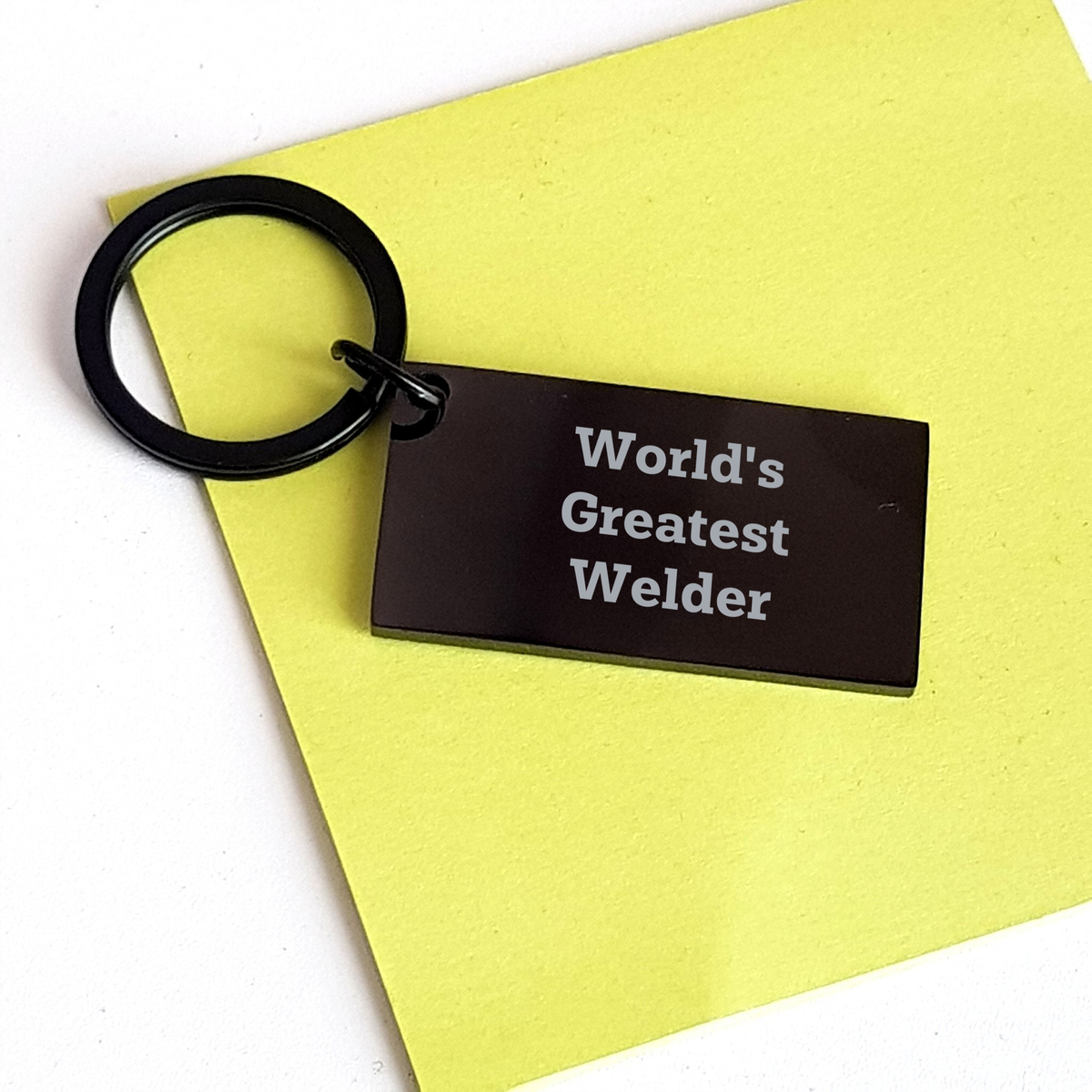 World's Greatest Welder Funny Keychain Gifts from Men for Father's Day, Welder Welding Enthusiasts, Keychain for Welders, Unique Gift Ideas - Image 3