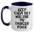 Funny Dancer Gifts from Friends and Family - Keep Calm Or I Will Use My Dancer Voice Two Tone Coffee Mug - Main