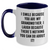 Funny Grandmother Gifts, Two Tone Coffee Mug, I Smile Because You Are My Grandmother, Gifts from Family - Main
