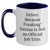 Funny Driver Gifts from Men, Unique Two Tone Coffee Mugs for Mother's Day, 'Driver. Because Freaking' genius Is Not An Official Job Title.' - Main