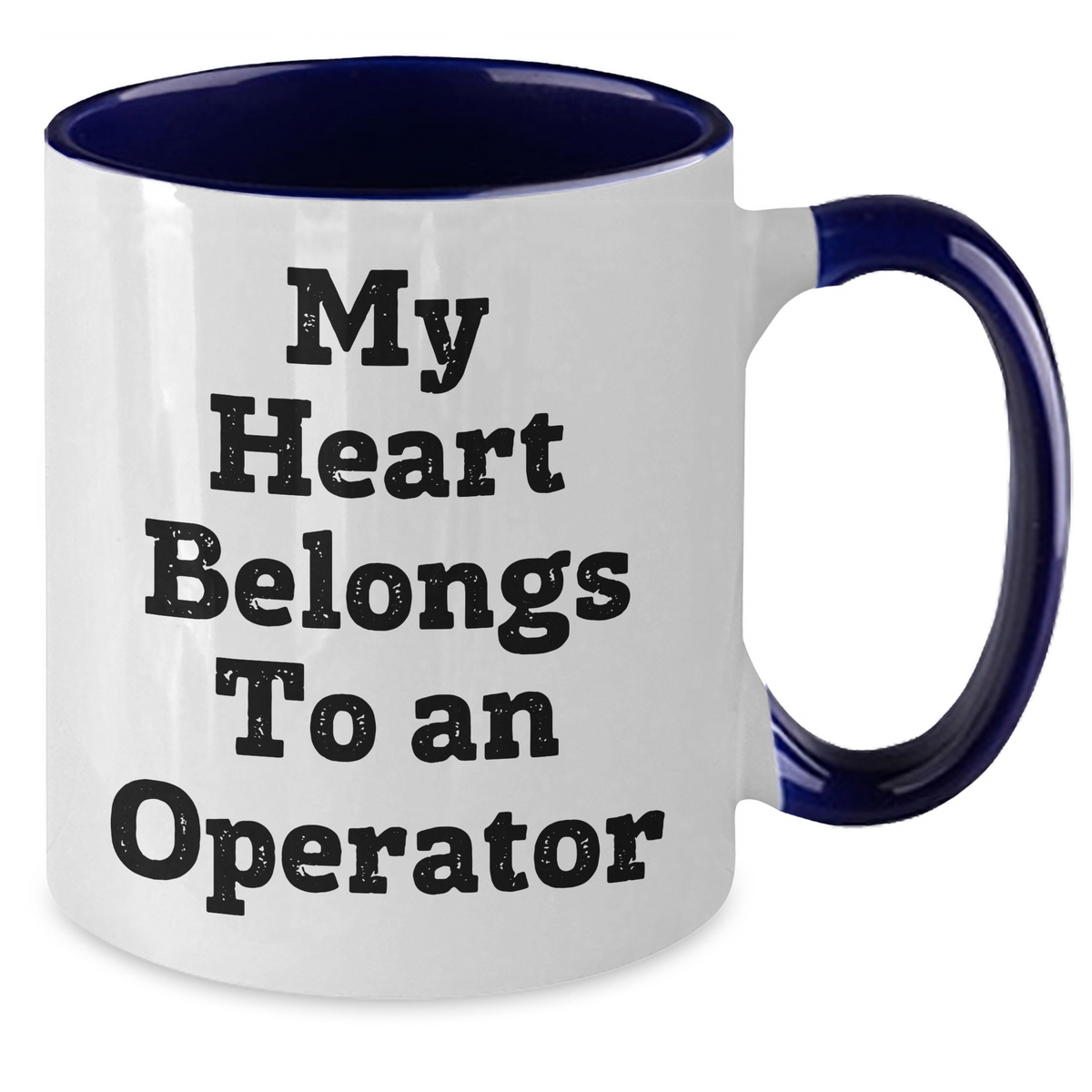 Operator Humor Gifts from Men for Operator, Funny Two Tone Coffee Mug, Father's Day Unique Gifts - Additional