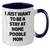 Funny Poodle Dog Gifts - I Just Want To Be A Stay At Home Poodle Mom Two Tone Coffee Mug, Gifts from Dad to Poodle Dog Mom for Father's Day - Additional