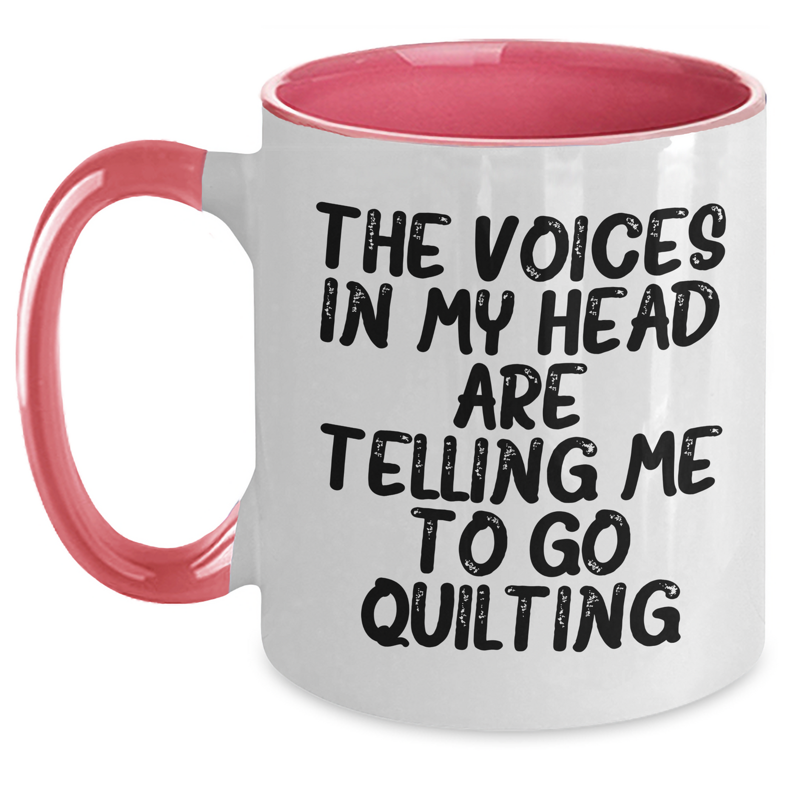 Quilting Humor Gifts from Friends to Quilting Lovers - Two Tone Coffee Mug for Men, Father's Day Unique Gifts - Main