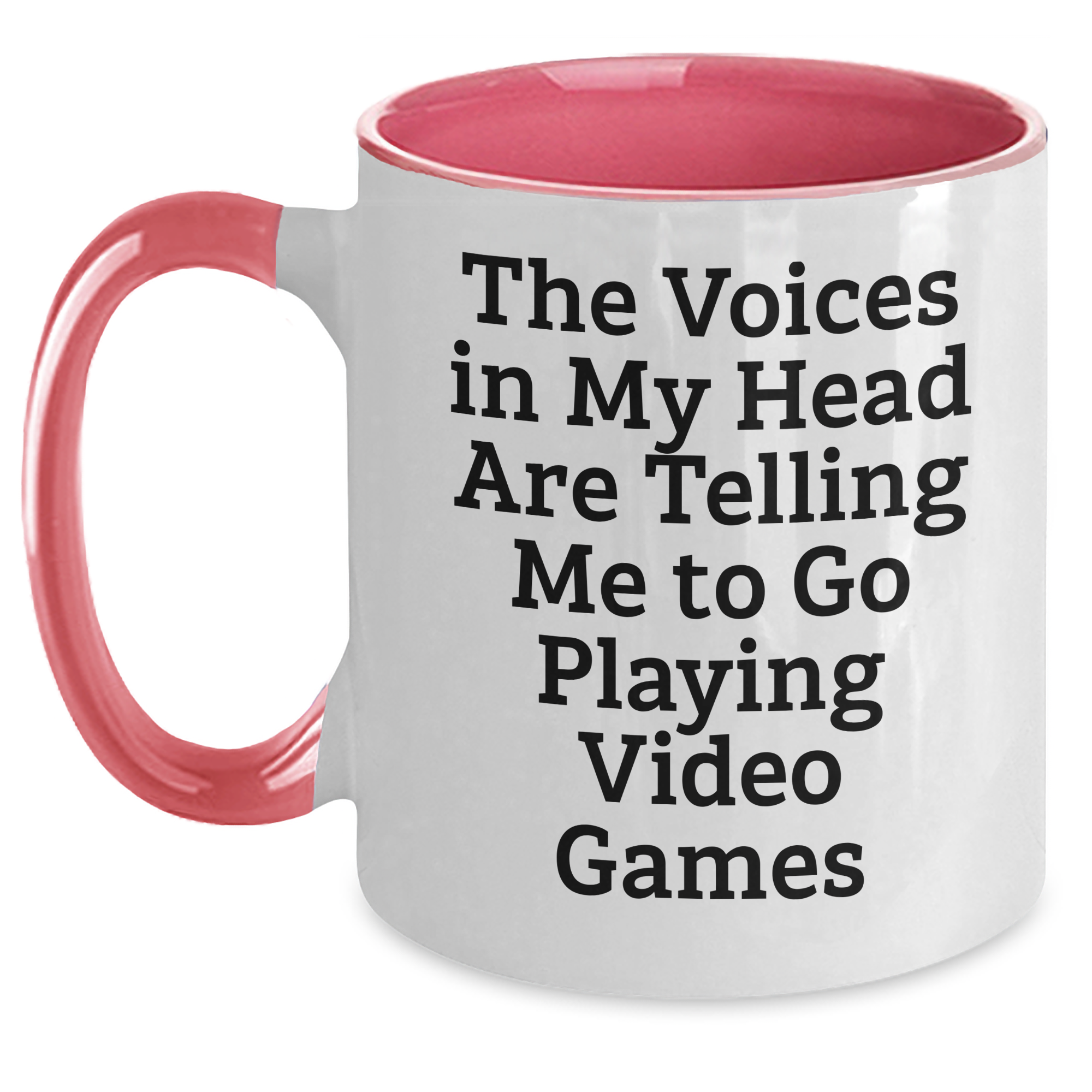 Funny Quote Playing Video Games Gifts for Men Friends Coworkers Family - Two Tone Coffee Mug, 11oz, Microwave Dishwasher Safe - Main