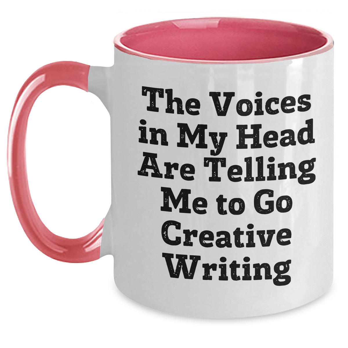 Funny Creative Writing Mugs for Dad's Go Creative Writing Voice, Gifts from Friends, Family, or Coworkers for Him, Unique Father's Day Unique Gifts - Main
