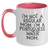 Funny Portuguese Water Dog Gifts for Men - I'm Not A Regular Mom. I'm A Portuguese Water Mom. - Two Tone Coffee Mug for Father's Day - Main