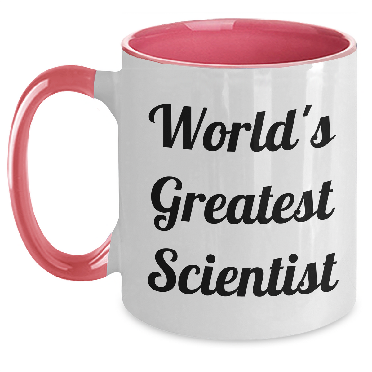 Scientist Gifts from Men, Unique World's Greatest Scientist Two Tone Coffee Mug for Mother's Day - Main