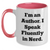 Author's Funny Quote Two Tone Coffee Mugs, Gifts from Men to Author, Unique Father's Day Unique Gifts, I'm An Author. I Speak Fluently In genius. - Main