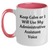 Funny Administrative Assistant Gifts from Mom, Gifts for Women, Two Tone Coffee Mug with Keep Calm Or I Will Use My Administrative Assistant Voice, Mother's Day Unique Gifts - Main