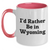 Wyoming Gifts from I'd Rather Be In Wyoming - Two Tone Coffee Mug for Dad's Special Day - Main