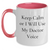 Funny Doctor Gifts for Women from Men - Keep Calm Or I Will Use My Doctor Voice Two Tone Coffee Mug, Mother's Day Unique Gifts - Main