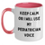 Funny Pediatrician Quote Gifts from Mom for Mother's Day Unique Two Tone Coffee Mug - Main