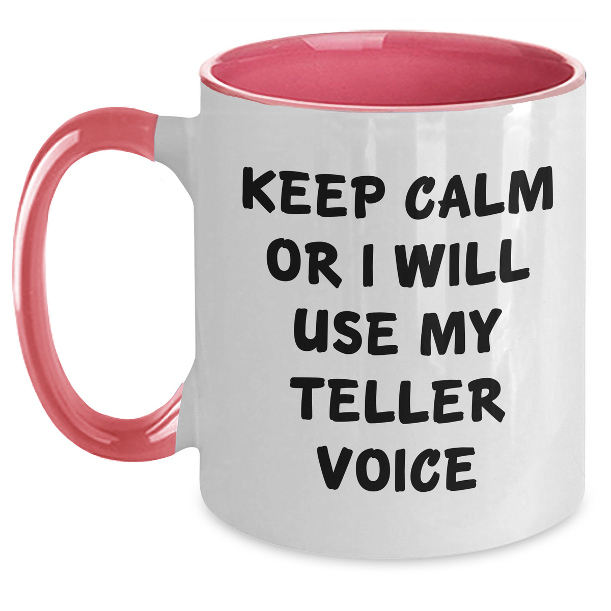Funny Teller Voice Mother's Day Unique Gifts from Friends and Family - Two Tone Coffee Mug - Main