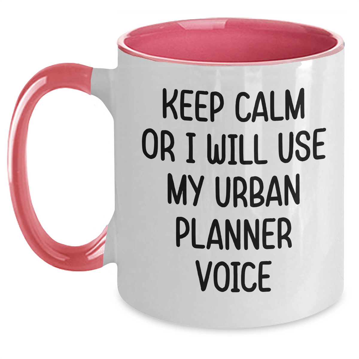 Funny Urban Planner Voice Two Tone Coffee Mug, Gifts from Family for Urban Planner, Father's Day Unique Gifts - Main