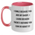 Funny Daddy Gifts from Men for Him - I Smile Because You Are My Daddy, Unique Two Tone Coffee Mug for Father's Day - Main