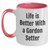 Life Is Better With A Gordon Setter | Two Tone Coffee Mug For Gordon Setter Dog Lovers | Gifts For Father's Day Unique | Funny Gordon Setter Gifts - Main