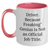 Funny Driver Gifts from Men, Unique Two Tone Coffee Mugs for Mother's Day, 'Driver. Because Freaking' genius Is Not An Official Job Title.' - Main