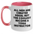 Funny Yoga Instructor Gifts for Mom, Inspirational Quote Two Tone Coffee Mug from Friends, 11oz Ceramic Microwave Dishwasher Safe Mugs for Mother's Day Unique Gifts - Main