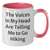 Funny Hiking Gifts for Men, 'The Voices In My Head Are Telling Me To Go Hiking' Two Tone Coffee Mug for Father's Day, Gifts from Friends, Perfect for Outdoor Enthusiasts - Additional