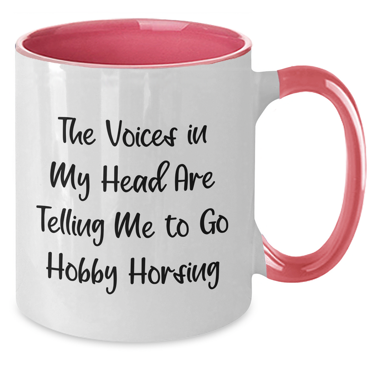 Funny Hobby Horsing Quote Coffee Mug, Gifts from Family for Men, Unique Father's Day Unique Gifts for Hobby Horsing Enthusiasts, Two Tone Coffee Mug - Additional