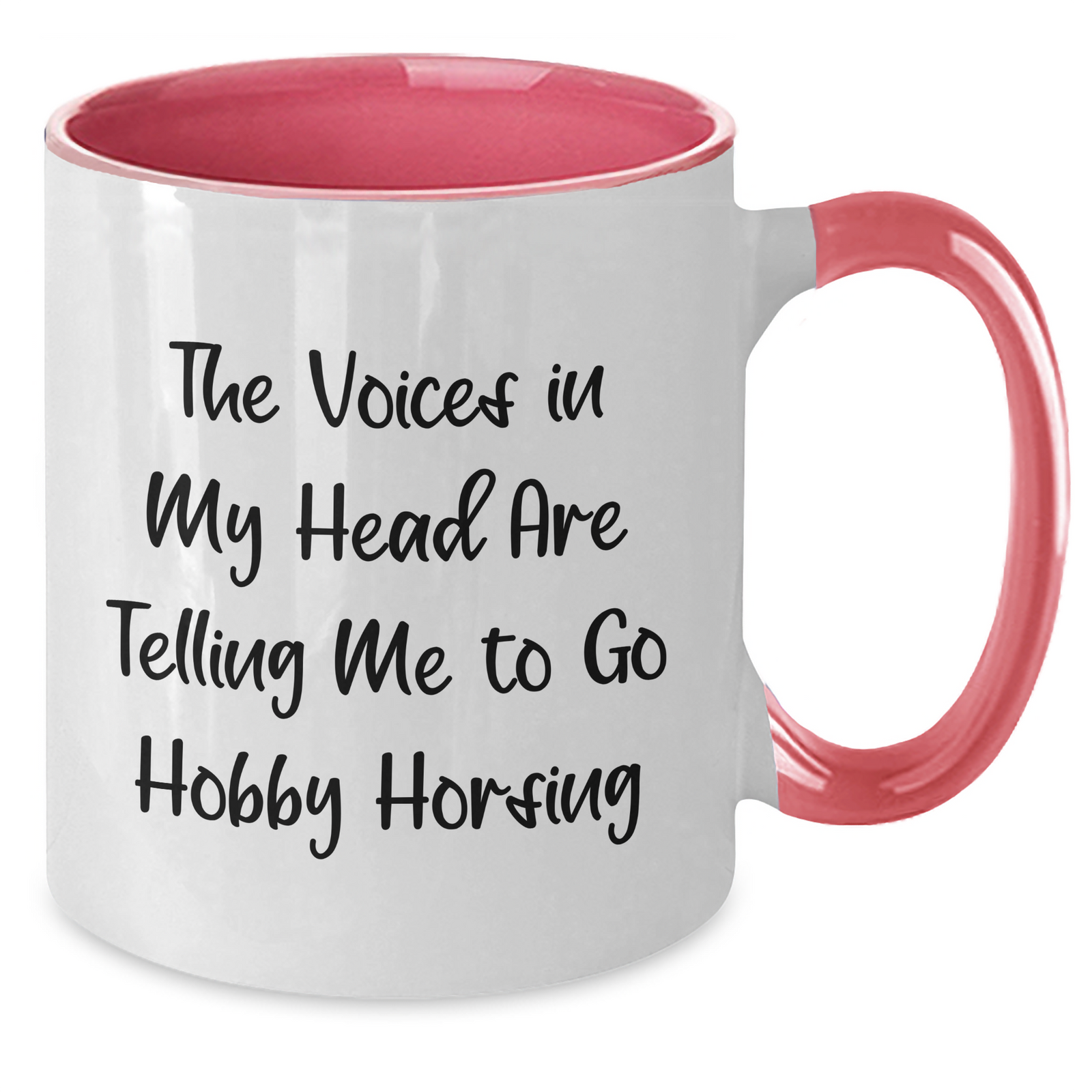 Funny Hobby Horsing Quote Coffee Mug, Gifts from Family for Men, Unique Father's Day Unique Gifts for Hobby Horsing Enthusiasts, Two Tone Coffee Mug - Additional