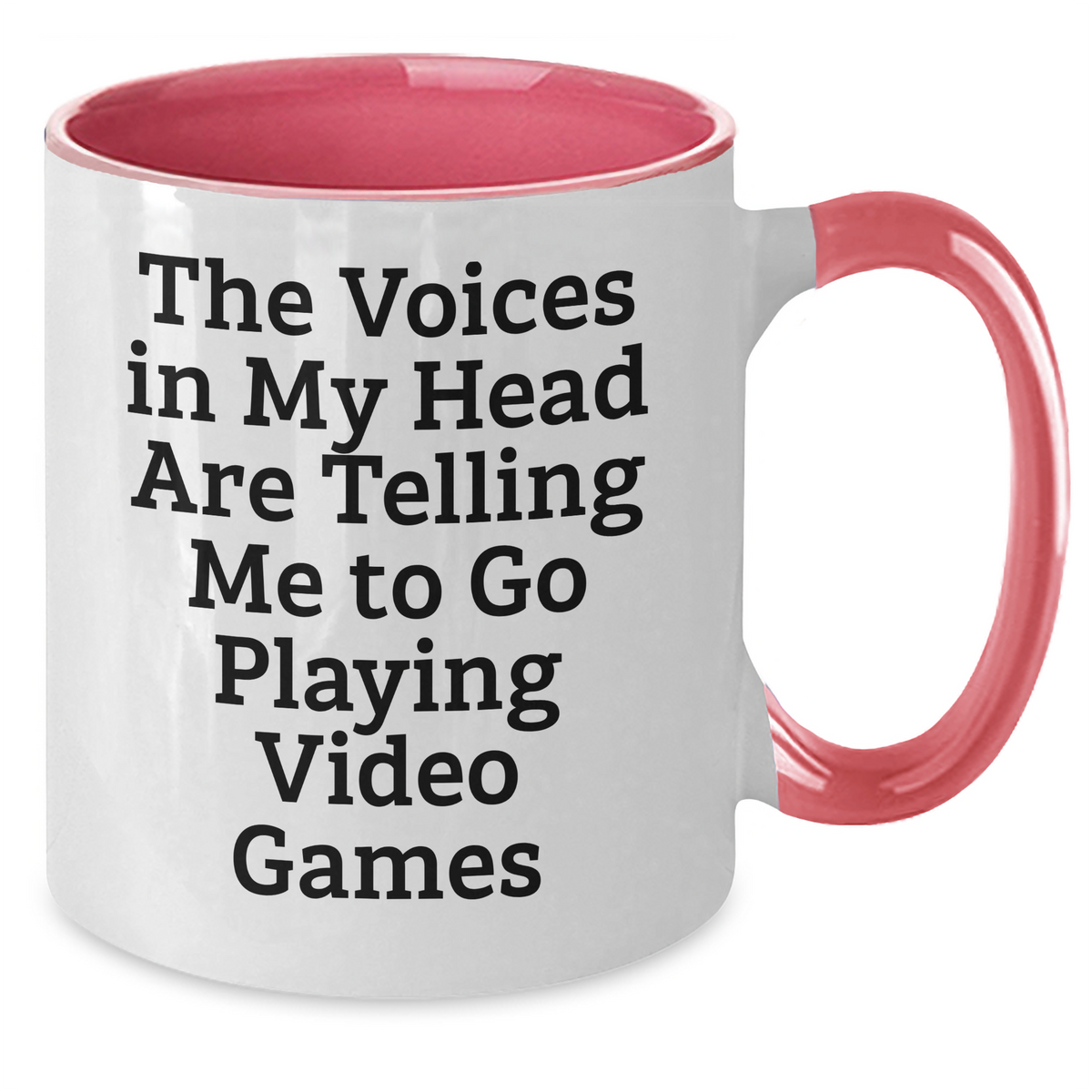 Funny Quote Playing Video Games Gifts for Men Friends Coworkers Family - Two Tone Coffee Mug, 11oz, Microwave Dishwasher Safe - Additional