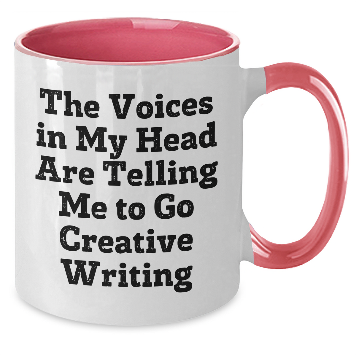 Funny Creative Writing Mugs for Dad's Go Creative Writing Voice, Gifts from Friends, Family, or Coworkers for Him, Unique Father's Day Unique Gifts - Additional