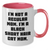 Funny Black Short Hair Cat Mom Gifts for Men from Women - Two Tone Coffee Mug, Black and White, Red and White, Navy and White, Pink and White - Additional