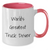 Funny Truck Driver Gifts, 'World's Greatest Truck Driver' Two Tone Coffee Mug for Men, Dad, Family, Friends, Unique Father's Day Present - Additional