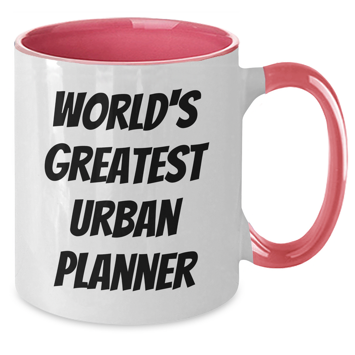 Funny Urban Planner Gifts, World's Greatest Urban Planner Two Tone Coffee Mug for Mother's Day, Gifts from Family, Urban Planner Mug - Additional