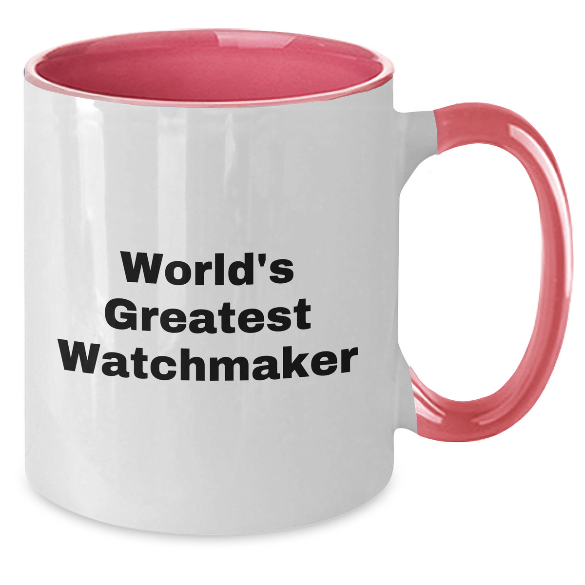Watchmaker Gifts from Friends, Funny Two Tone Coffee Mug for Mother's Day, 'World's Greatest' Inspirational Quote for Her - Additional