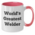 Funny Welder Gifts from Men to World's Greatest Welder on Father's Day - Two Tone Coffee Mug - Additional