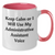 Funny Administrative Assistant Gifts from Mom, Gifts for Women, Two Tone Coffee Mug with Keep Calm Or I Will Use My Administrative Assistant Voice, Mother's Day Unique Gifts - Additional