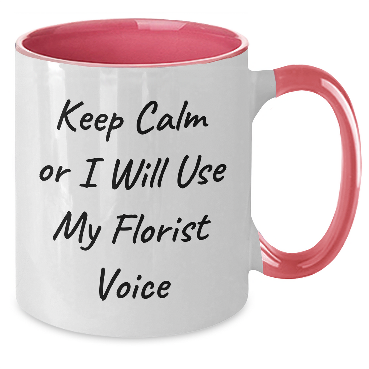 Funny Florist Gifts from Mom to Keep Calm with Two Tone Coffee Mug, Gifts for Florist Friend, Mother's Day Unique Gifts - Additional