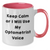 Optometrist Gifts, Funny Quote Mug, Gifts from Friends and Family for Father's Day, Two Tone Coffee Mug for Dad - Additional