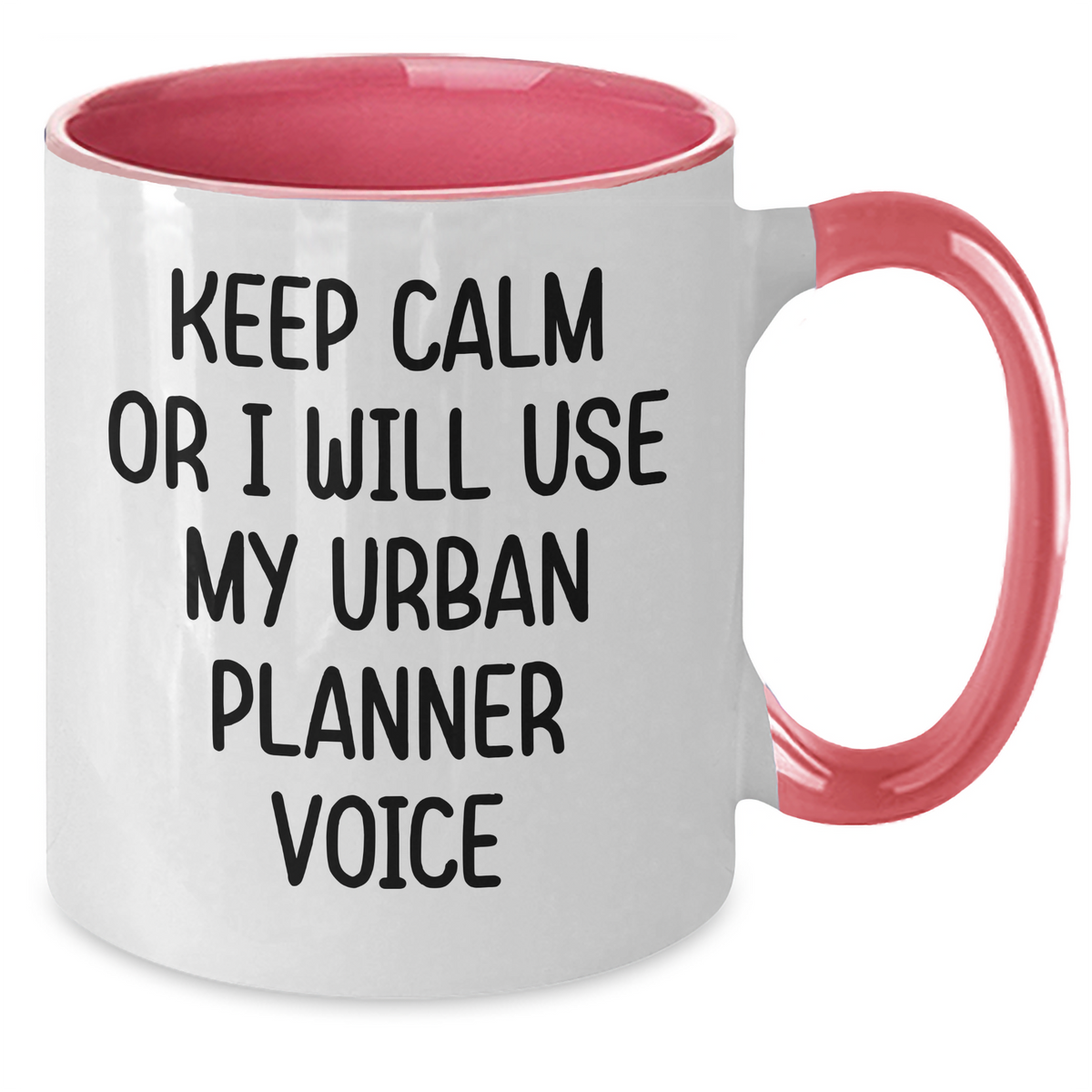 Funny Urban Planner Voice Two Tone Coffee Mug, Gifts from Family for Urban Planner, Father's Day Unique Gifts - Additional