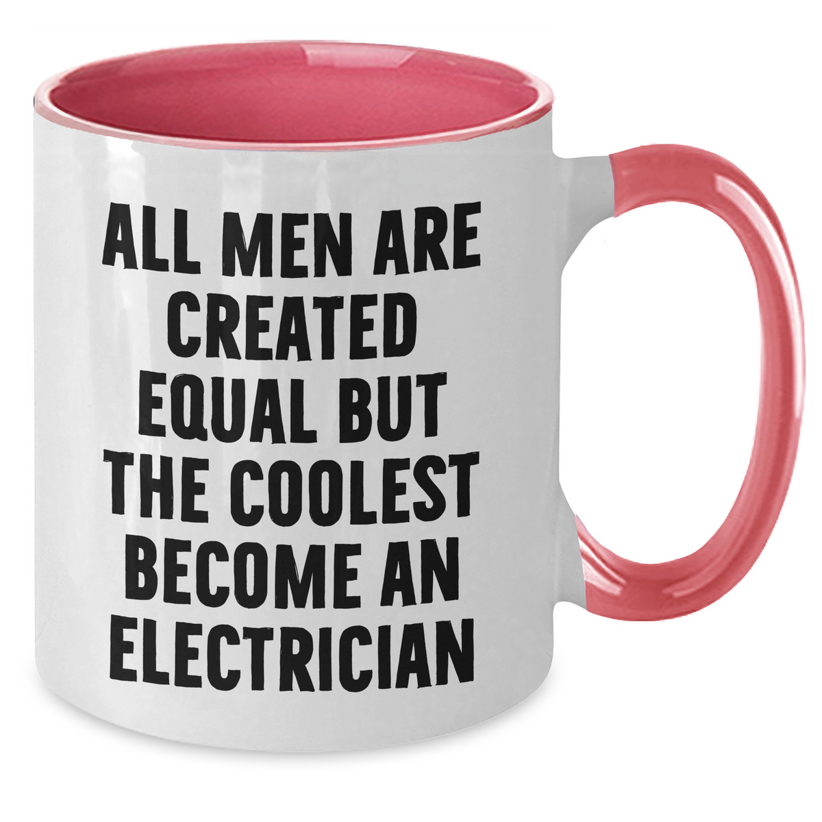 Funny Electrician Gifts from Women for Men on Mother's Day - Two Tone Coffee Mug - Additional