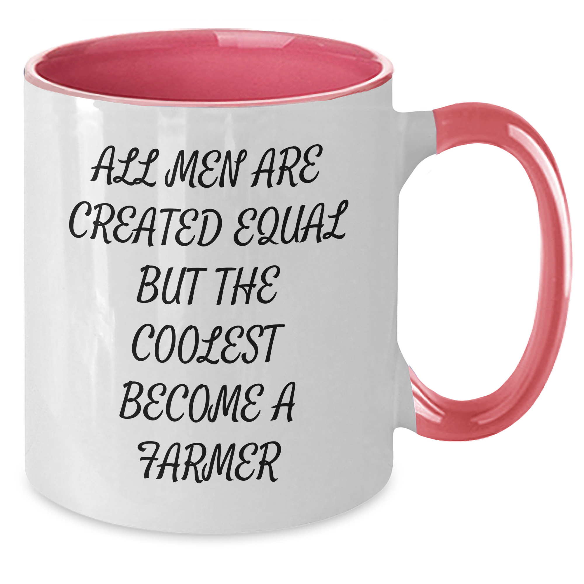 Farmer Gifts - Funny Two Tone Coffee Mug for Him - Father's Day Unique Gifts from Friends - Additional