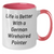Gifts for Dad: German Wirehaired Pointer Dog Funny Quote Life Is Better With A German Wirehaired Pointer Two Tone Coffee Mug. Father's Day Unique Gifts from Daughter/Son - Additional