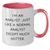Funny Analyst Gifts for Men, I'm An Analyst. Just Like A Normal Analyst Except Much Hotter. Two Tone Coffee Mug, Father's Day Unique Gifts from Friends to Coworkers - Additional