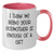 Funny Godmother Gifts from Mom to Godmother - I Think Me Being Your Godmother Is Enough Of A Gift Two Tone Coffee Mug for Father's Day - Additional