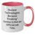 Nuclear Technologist Funny Gifts from Friends for Mother's Day - Two Tone Coffee Mug, 'Nuclear Technologist. Because Freaking' genius Is Not An Official Job Title.' - Additional