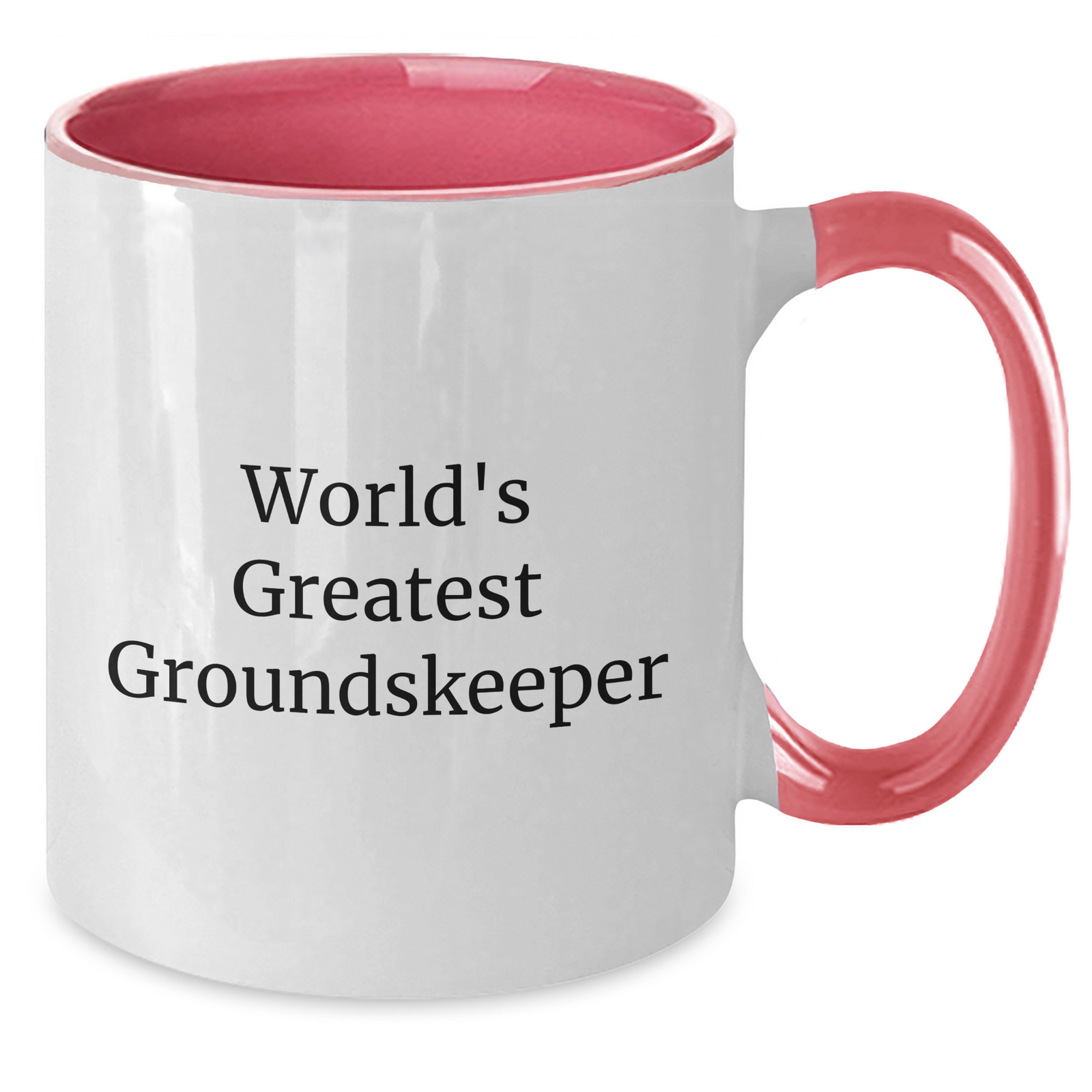 groundskeeper Gifts from Men - World's Greatest groundskeeper Funny Two Tone Coffee Mug for groundskeeper on Mother's Day - Additional