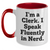 Funny Clerk Gifts for Him - I'm A Clerk. I Speak Fluently In genius. Two Tone Coffee Mug, Perfect for Father's Day Unique Gifts from Friends to Coworkers - Main